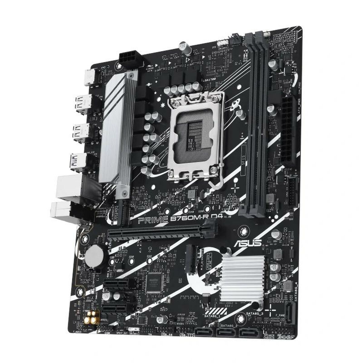 Moderkort Asus B760M-R D4 LGA 1700 Intel B760